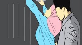 Ilustrasi suasana dugaan aksi predator seksual berkedok kiai di lingkungan pesantren. Sembilan santriwati kini bersiap membuka tabir kelam itu di hadapan majelis hakim PN Sumenep