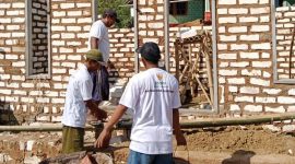 Wujud Kepedulian Sosial, BAZNAS Sumenep Dirikan Rumah Layak Huni bagi Warga Kurang Mampu di Rubaru
