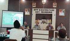 Sosialisasi Serap Gabah di Manding, Bulog Siap Jemput Hasil Panen Petani Sesuai HPP
