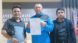 Foto/Dok : Kuasa hukum bersama pensiunan talango laporkan dugaan penipuan ke Polres Sumenep. @sumber_Grop WA JSI (RADAR9.ID)