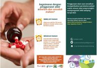 Foto/Dok : Panduan pengguna obat selama bulan puasa Ramadhan dari Puskesmas Lenteng. @sumber_RADAR9.ID