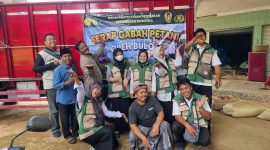 Foto/Dok : Semua Penyuluh dan Pengurus Gapoktancam se-Kecamatan Manding sedang laksanakan serap gabah di dua desa. @sumber_RADAR9.ID/Pimpinan Redaksi