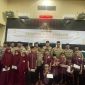 Foto/Dok : Jajaran Polres Tanjung Perak dalam kegiatan buka bersama dan santunan dengan  mahasiswa, insan pers dan puluhan anak yatim. @sumber_RADAR9.ID/Kaperwil Jatin