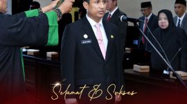 Foto/Dok : Agus Dwi Saputra, S.Sos., M.Si. di lantik sebagai Sekda oleh Pemerintah Kabupaten Sumenep. @sumber_RADAR9.ID/Pimred 