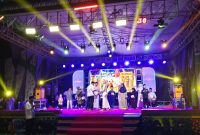 Foto  : Sebuah acara panggung malam yang di gelar oleh pamdas, "BERBAGI SANTUNAN 325 ANAK YATIM DI BULAN RAMADHAN". Dok. RADAR9.ID/Istimewa 