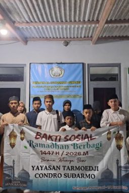 Ramadan Penuh Kepedulian, Yayasan Tarmoedji Condro Sudarmo dan LensaMadura.com Santuni Anak Yatim di Sumenep