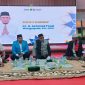 Foto: Bupati Achmad Fauzi Wongsojudo bersama Ketua DPD Komite Nasional Pemuda Indonesia Kabupaten Sumenep menghadiri silaturahmi dan buka puasa bersama yang melibatkan tokoh masyarakat di Pendopo Agung Keraton Sumenep. Dok. RADAR9.ID.