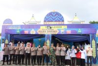 Foto: Kapolres Sumenep AKBP Anang Hardiyanto, S.I.K., bersama jajaran saat melakukan inspeksi langsung ke Pos Pengamanan dan Pos Pelayanan di sejumlah titik strategis, Selasa sore (17/3/2026), guna memastikan kesiapan personel dalam memberikan pelayanan dan pengamanan maksimal kepada masyarakat. Dokumentasi RADAR9.ID/Istimewa.