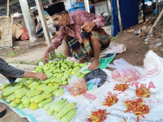 Langkah Tua Zakaria di Pasar Manding: Demi Sepiring Nasi dan Harapan