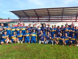 RSUDMA FC Jalin Persahabatan dengan Bank BPRS di Stadion A Yani Pangligur, Perkuat Soliditas dan Sportivitas