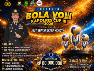Turnamen Kapolres Cup III Sumenep Disorot, JSI Minta Ajang Voli Tak Dijadikan Kepentingan Tertentu
