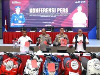Polda Jatim Ungkap 320 Kasus 3C dan Kejahatan Jalanan Selama Mei 2026