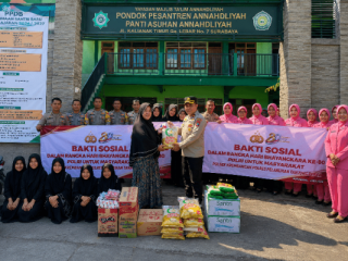 Polsek Krembangan Gelar Bakti Religi dan Salurkan Sembako ke Panti Asuhan Sambut Hari Bhayangkara Ke 80