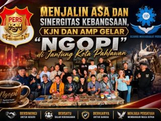 Menjalin Asa dan Sinergitas Kebangsaan, KJN dan AMP Gelar "NGOPI" di Jantung Kota Pahlawan