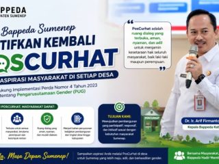 Arif Firmanto: PosCurhat Jadi Ruang Dialog Aman untuk Wujudkan Pembangunan Partisipatif di Sumenep