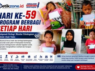 Hari Ke-59 Program Berbagi, Detikzone.id Perkuat Komitmen Jurnalisme Kemanusiaan Lewat Santunan Anak Yatim