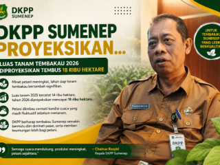 DKPP Sumenep Proyeksikan Luas Tanam Tembakau 2026 Tembus 18 Ribu Hektare, Petani Diminta Cermati Cuaca