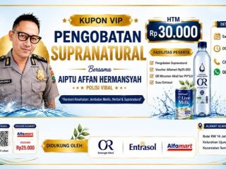 Sinergi Sosial dan Pengobatan Alternatif Supranatural Bersama "Polisi Viral" Aiptu Affan Hermansyah 