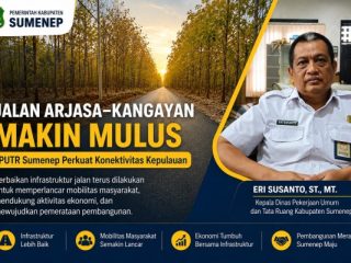 Jalan Arjasa–Kangayan Makin Mulus, PUTR Sumenep Perkuat Konektivitas Kepulauan