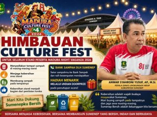 Madura Culture Fest #4 2026 Jadi Momentum DLH Sumenep Gaungkan Gerakan “Sumenepku Bersih”