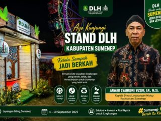 DLH Sumenep Ubah Sampah Menjadi Karya Kreatif di Madura Culture Festival 4