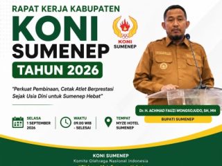 Bupati Sumenep Dorong Pembinaan Atlet Berkelanjutan Menuju Prestasi Jatim