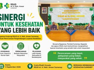 Kebutuhan Layanan Jadi Dasar Pengembangan RSUD Sumenep, Bappenas dan Pemkab Perkuat Koordinasi