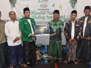 Hadiri Maulid dan Dialog PAC Ansor Talango, Rasidi Dorong Anak Muda Kreatif dan Produktif