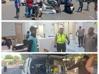 Polsek Bubutan Dalami Kecelakaan Lalu Lintas di Jalan Pahlawan, Korban Masih Dirawat di Rumah Sakit