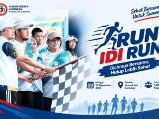 Diikuti Lebih dari 1.000 Peserta, RUN IDI RUN Didorong Jadi Agenda Olahraga Daerah