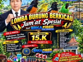 BRAVO AMP" Kicau Mania Bangkalan Bersiap! Lomba Burung 'Jum’at Spesial' Hadirkan Sistem All Class G-24 yang Super Sengit dan Fair Play