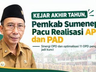 Kejar Akhir Tahun, Pemkab Sumenep Pacu Realisasi APBD dan PAD