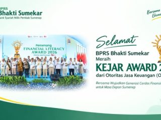 BPRS Bhakti Sumekar Raih KEJAR Award 2026, Dari Sumenep Menanam Budaya Menabung Sejak Bangku Sekolah