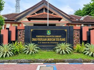 PUTR Sumenep Bangun Jembatan Matanair, Perkuat Akses Warga Rubaru
