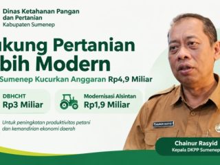DKPP Sumenep Kucurkan Dukungan Rp4,9 Miliar, Modernisasi Alsintan Jadi Prioritas Penguatan Pertanian